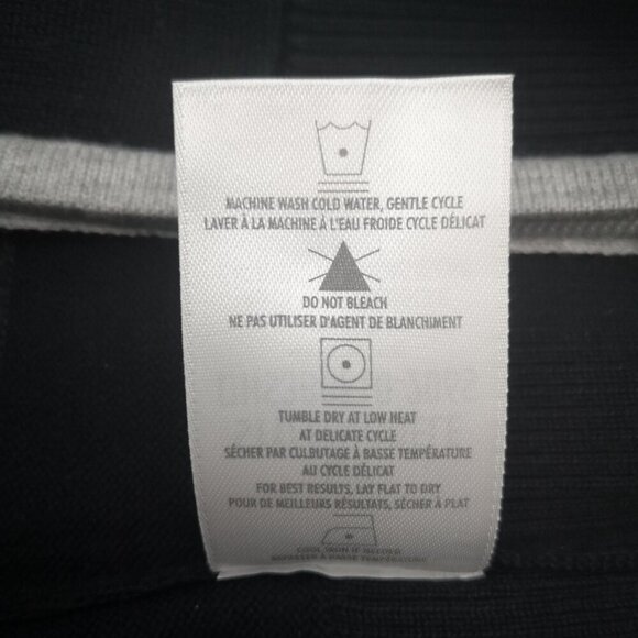 NWOT Denver Hayes Soft Ladies Size Small Full Zip Grey & Black Sweater - Picture 5 of 10